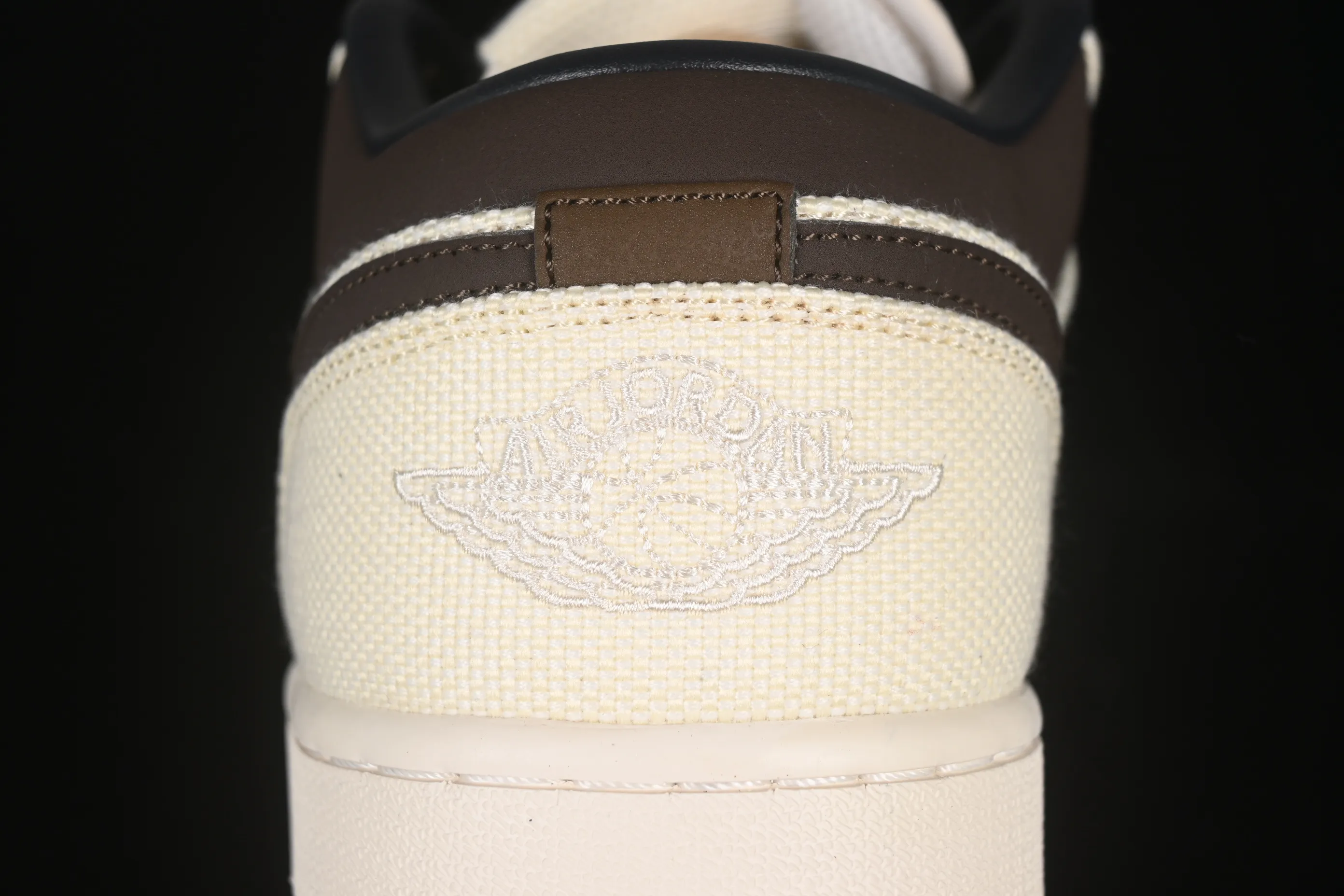 All categories Air Jordan Jordan series basketball shoes Air Jordan 1 Low Air Jordan 1 Low "Dongdan" AJ1 Joe 1 weaving beige low-top cultural and casual sneakers IB8058-110